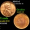 1942-d Lincoln Cent 1c Grades GEM+ Unc RD