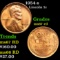 1954-s Lincoln Cent 1c Grades GEM++ Unc RD
