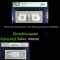 PCGS 1999 $1 Dollar Federal Reserve Note Millennium Set Serial #200003349 Graded ms63 By PCGS
