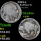 1914-s Buffalo Nickel 5c Grades vg+