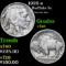 1925-s Buffalo Nickel 5c Grades vf+