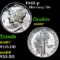 1943-p Mercury Dime 10c Grades GEM++ Unc