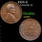1935-d Lincoln Cent 1c Grades Choice AU/BU Slider+