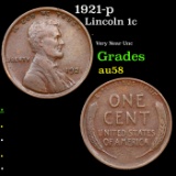1927-p Lincoln Cent 1c Grades Choice AU/BU Slider