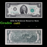 1976 $2 Federal Reserve Note Grades Gem CU