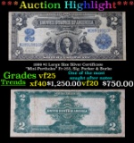 ***Auction Highlight*** 1899 $2 Large Size Silver Certificate 