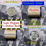 ***Auction Highlight*** Old Casino 50c Roll $10 Halves Las Vegas Casino Aladdin 1934 Walker & P fran
