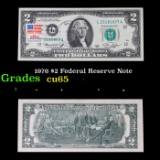 1976 $2 Federal Reserve Note Grades Gem CU