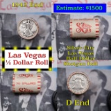 ***Auction Highlight*** Old Casino 50c Roll $10 Halves Las Vegas Casino Silver City 1942 Walker & D