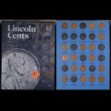 Partial Lincoln 1c Whitman Folder, 1941-1974 60 coins in Total