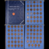 Near Complete Lincoln 1c Whitman Folder, 1909-1940 84 coins in Total