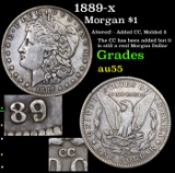 1889-x Morgan Dollar $1 Grades Choice AU