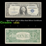 *Star Note* 1957 $1 Blue Seal Silver Certificate Grades vf++