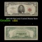 1963 $5 Red seal United States Note Grades vf+