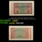 1923 Germany (Weimar) 20,000 Marks Post-WWI Hyperinflation Banknote P# 85a, Watermark: Small circles