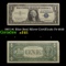 1957 $1 Blue Seal Silver Certificate Fr-1619 Grades xf+