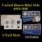 (3) SMS sets 1965-1967 Run of Special Mint Sets SMS  40% Half Dollar