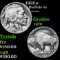 1921-s Buffalo Nickel 5c Grades vg+