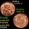 1948-p Lincoln Cent 1c Grades Gem+ Unc RD