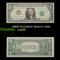 1969b $1 Federal Reserve Note Grades Gem CU