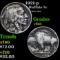 1921-p Buffalo Nickel 5c Grades vf+