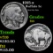 1915-s Buffalo Nickel 5c Grades f+