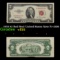 1953 $2 Red Seal United States Note Fr-1509 Grades vf+