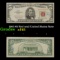 1963 $5 Red seal United States Note Grades xf+