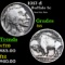 1917-d Buffalo Nickel 5c Grades f+