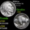 1914-s Buffalo Nickel 5c Grades vf+