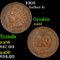 1903 Indian Cent 1c Grades Select AU