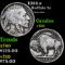 1914-s Buffalo Nickel 5c Grades vf++