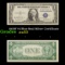 1935F $1 Blue Seal Silver Certificate Grades Select AU