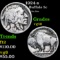 1924-s Buffalo Nickel 5c Grades vg+