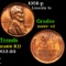 1958-p Lincoln Cent 1c Grades Gem+ Unc RD