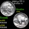 1913-p TY I Buffalo Nickel 5c Grades xf+