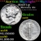 ***Auction Highlight*** 1942/1-p Mercury Dime 10c Graded au53 By SEGS (fc)