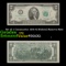 Set of 2 Consecutive 1976 $2 Federal Reserve Note Grades CU