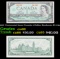 1967 Centennial Issue Canada 1 Dollar Banknote P# 84a Grades Gem+ CU