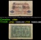 1914 First Issue Germany (Empire) 50 Marks Banknote P# 49a, RARE 6 Digit Serial #! Grades vf++
