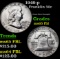 1949-p Franklin Half Dollar 50c Grades GEM FBL