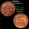 1948-p Lincoln Cent 1c Grades GEM Unc RB