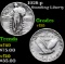 1928-p Standing Liberty Quarter 25c Grades vf++