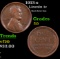 1913-s Lincoln Cent 1c Grades f+