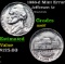 1986-d Jefferson Nickel Mint Error 5c Grades GEM++ Unc