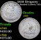1839 Drapery Seated Half Dollar 50c Graded vf35 By SEGS