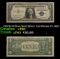 1957B $1 Blue Seal Silver Certificate Fr-1621 Grades vf++