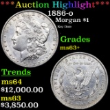 ***Auction Highlight*** 1886-o Morgan Dollar $1 Graded Select+ Unc BY USCG (fc)