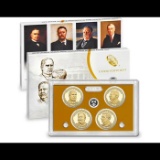 2013 US MINT PRESIDENTIAL $1 COIN PROOF SET W/COA