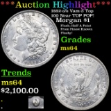 ***Auction Highlight*** 1882-o/s Vam-3 Top 100 Near TOP POP! Morgan Dollar $1 Graded Choice Unc BY U